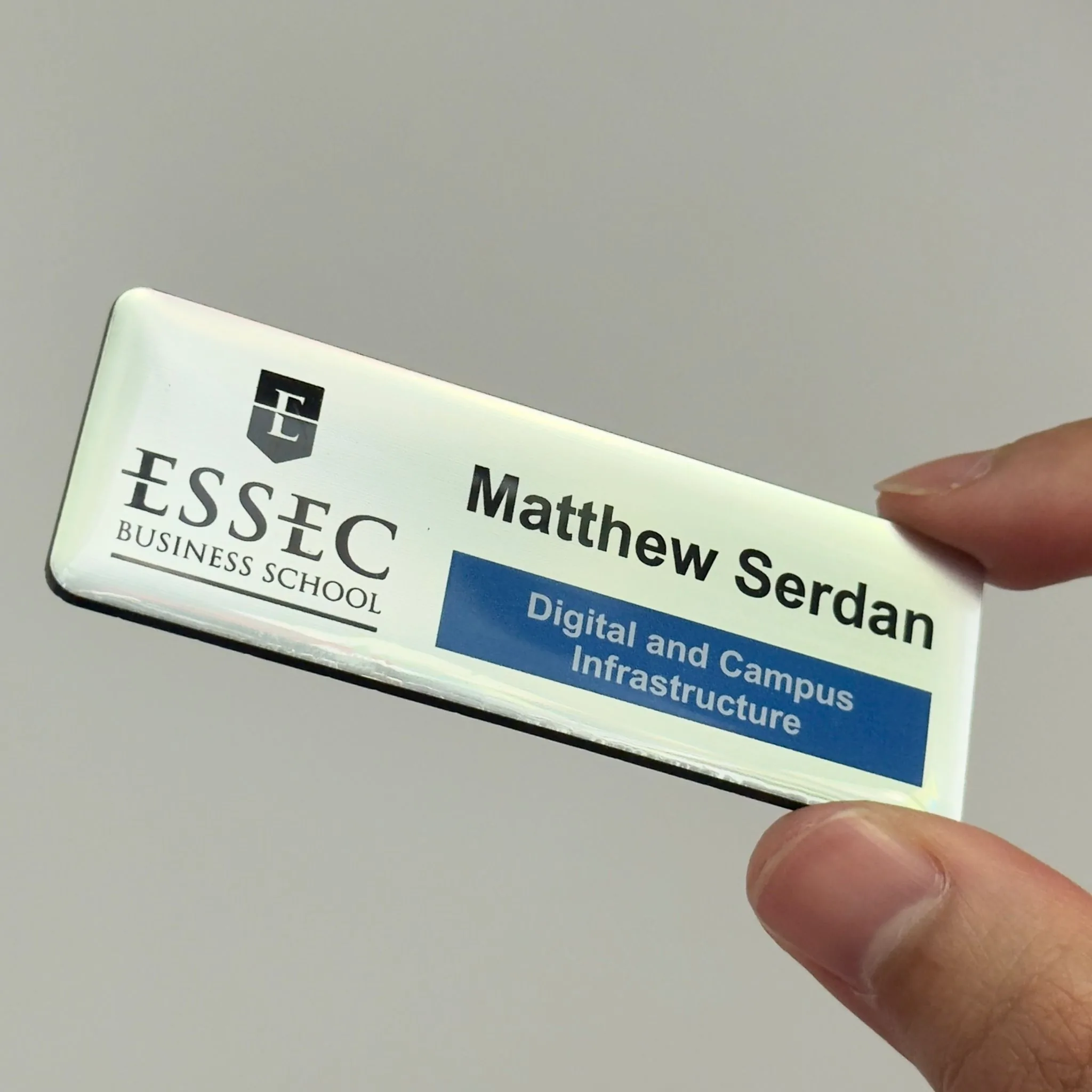 ESSEC Business School name tag